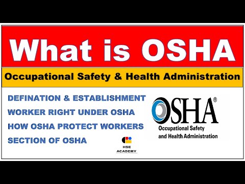 What Is OSHA || Occupational Safety and Health Administration || Workers Right || In Hindi