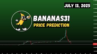Bananas31 coin price prediction and Bounce back?  Banana For Scale Bananas31 crypto July 13, 2025