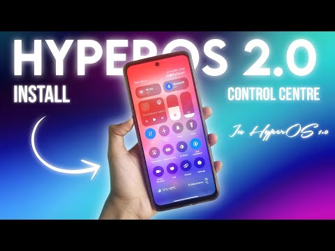 Install HyperOS 2.0 Control Centre In HyperOS 1.0 ⚡