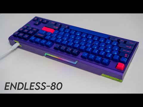 ENDLESS-80 - A Sci-Fi Inspired Keyboard Build