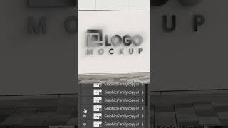 Unique Logo Mockup | White light Logo Mockup #shortsfeed #viralshorts #trendingshorts #youtubeshorts
