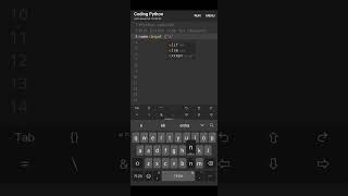Easy Python code for beginners - printing your name#python #beginners #coding#mobilecoding