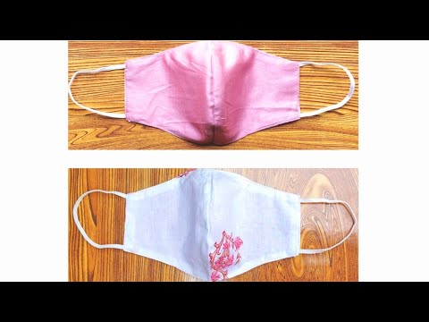 Face Mask Sewing Tutorial - How To Make Easy Face Mask At Home - DIY Cloth Face Mask#easyfacemask