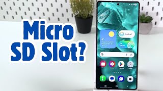 Does the Samsung Galaxy S25 Ultra Have a Micro SD Slot?