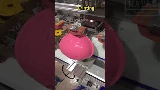 4 Color Servo Pad Printing Machine for Safety Helmet #padprintingmachine #servomotor #padprinting