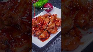 蜜汁鸡排 鲜嫩多汁#drumstick #garlic #cookingwine #salt #pepper #soysauce #oystersauce