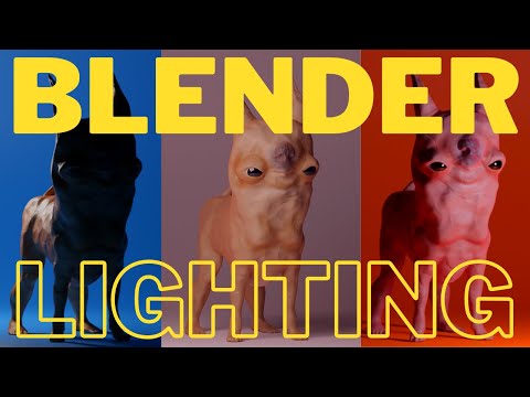 Blender Lighting - 3 Point Lighting for Beginners