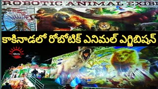 రోబోటిక్ ఎనిమల్ ఎగ్జిబిషన్ కాకినాడ | Robotic Animal Exhibition | kakinada | పల్లెటూరు