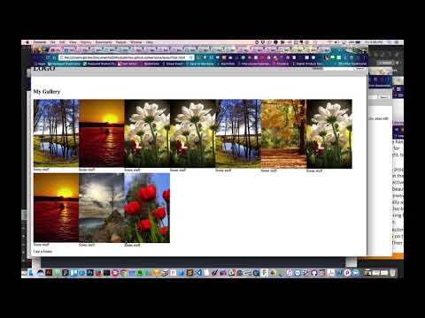 Learning CSS: Float Example Gallery Images