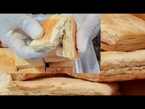 Old recipe for seven-layer bakery biscuits! Delicious!