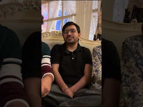 Vivek samtani telling his standup story