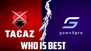 Tacaz vs Gamexpro | who Is Best | 1 vs  4 | pubgmobile | #gamexpro #tacaz #shorts