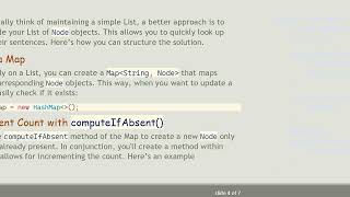How to Update Counts in a List of Custom Objects in Java