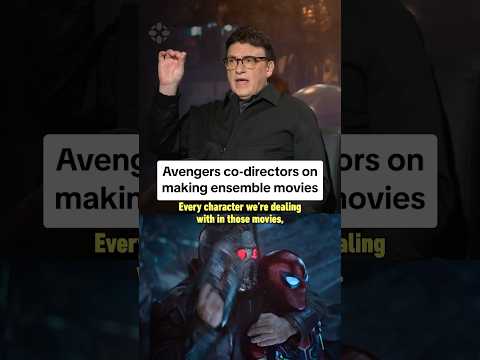 Anthony Russo talks how they focus on characters in an ensemble movie! #theelectricstate #avengers