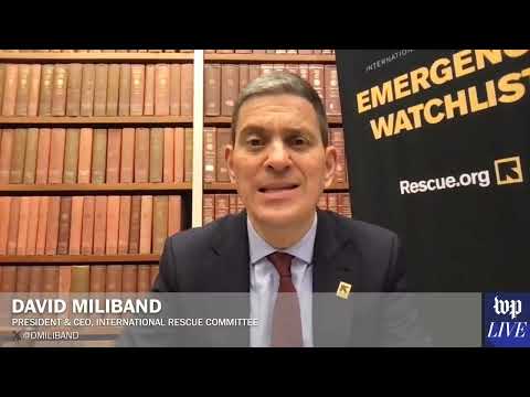 David Miliband: Foreign aid is a ‘strategic imperative’