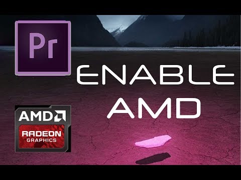 How to Enable AMD Radeon Graphics for Adobe Premiere Pro |Enable AMD in Premiere Pro | video editing