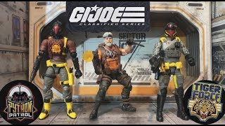G.I. Joe Classified Series Python Patrol Viper, BAT, & Tiger Force Outback Review & Unboxing