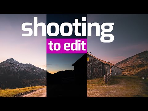 Shooting to edit. Would you do this? A new approach to photography.