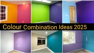 Latest Wall Color Combination Ideas 2025 || Wall Painting Design | Light Colour Combination For Home