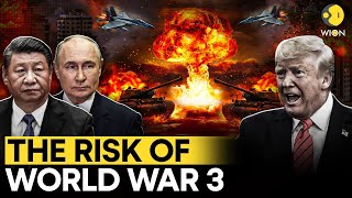 The Risk Of World War 3? Trump’s Bomb Threat Against Moscow & China Caught On Tape | War LIVE