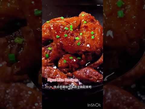 鸡翅做法食谱❤️大爱了😍Chicken wing recipes 😊记得收藏起来