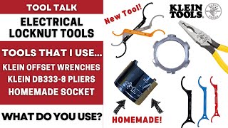 Electrical Locknut Tools / Wrenches #kleintools #klein #electrical #maintenance #tools