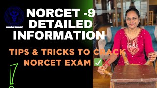 Tips and tricks to Crack norcet 9 exam✅️❌️ norcet 9 detailed information 📢🚨#norcet #aiims #govtjobs