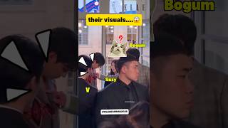 ✨ They look stunning and so cute #v #kimtaehyung #parkbogum #suzy #celine
