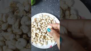 #makhana#chatpata makhana fry #makhana recipe#foxnuts fry #shorts#evening snacks #healthysnack