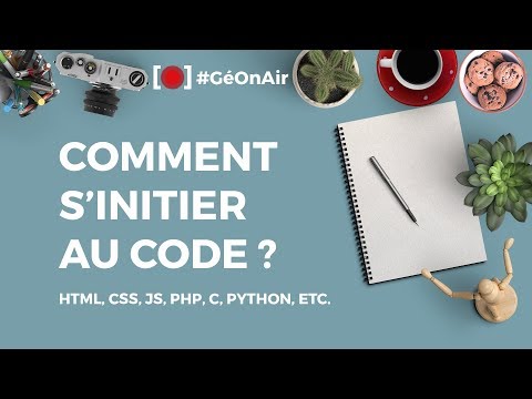 🔴 #GéOnAir : Comment s'initier au code ? 💻📚