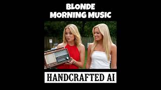 BLONDE MORNING MUSIC #aivideo #sitcom #funny #blonde #blondes #veo3 #aijokes