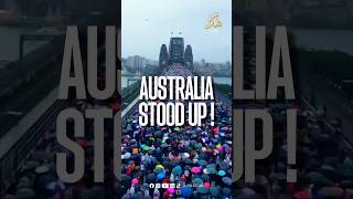 "Australia Rises for Palestine: 300K in Sydney, 100K in Melbourne | Historic Rally 2025"