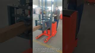 #electricforklift #warehouserobotics  Clamping reel electric forklift