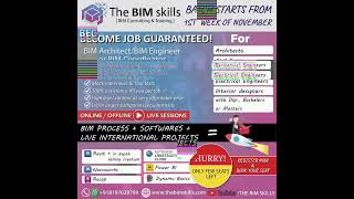 Best BIM training on live international project