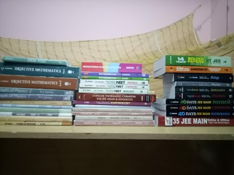 JEE MAINS & ADVANCED , NEET ,KCET,MHCET, Highly recommended  books for 2019 Examinations