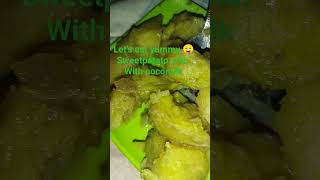 yes bukidfeels ❤️ sweet potato #shorts #chill #eating #bukidfeels #trending #provincelife #food