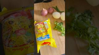 Egg Maggie 🥚😋#food #cooking #maggie #simplerecipe #egg #eggrecipe #streetfood