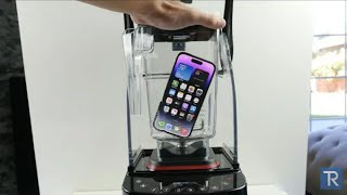 iPhone 14 pro VS most expensive and strongest blender 🤯#iphone #smartphone #techrax