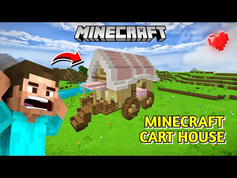 HOW TO BUILD A CART HOUSE IN MINECRAFT