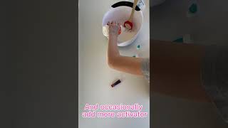 How 2 make slime #shorts #slime #diyyoutube #howtomake #kidslearning