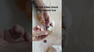 flower making at home #diycrafts #flowermaking #simplediy #shorts #viralshorts