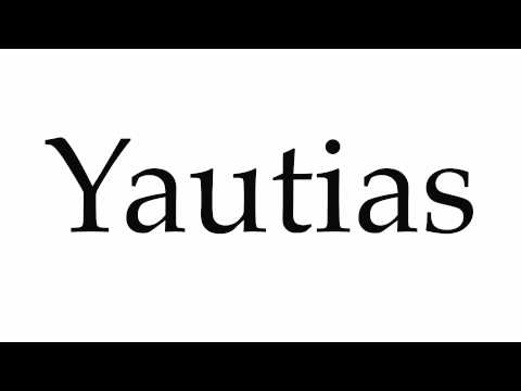 How to Pronounce Yautias