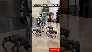 robot mulai banyak nih..#robot #robot2025