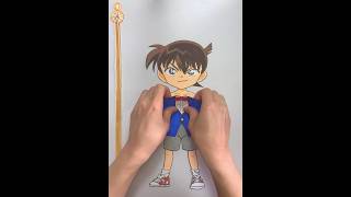 こどもの日を祝ってもらうコナン君🎏 Conan transforms🎏#shorts