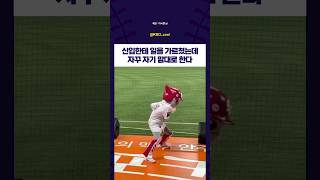 신입한테 일을 가르쳤는데 자꾸 자기 맘대로 한다 #키움히어로즈 #턱돌이 #동글이