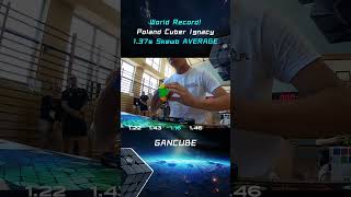 GANCUBE - 1.37s Ignacy Samselski Skewb Average WR