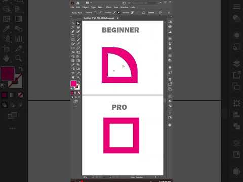 Shape Creation beginner vs Pro. Adobe illustrator | Tips and Tricks for illustrator  #illustrator