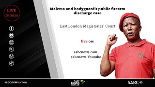 EFF leader Julius Malema and his bodyguard Adrian Snyman firearm case