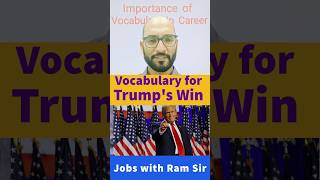 Vocabulary For Trump's Win #ramsir #jrs #english