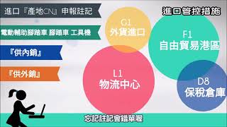 「美中貿易衝突-中國大陸物品貨物通關問答集(上)」動畫